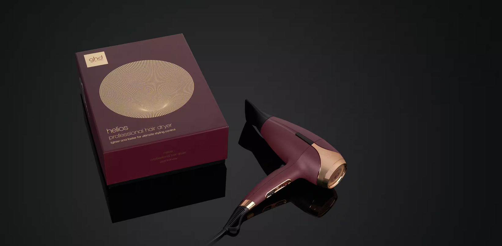 SÈCHE-CHEVEUX PROFESSIONNEL GHD HELIOS - PRUNE