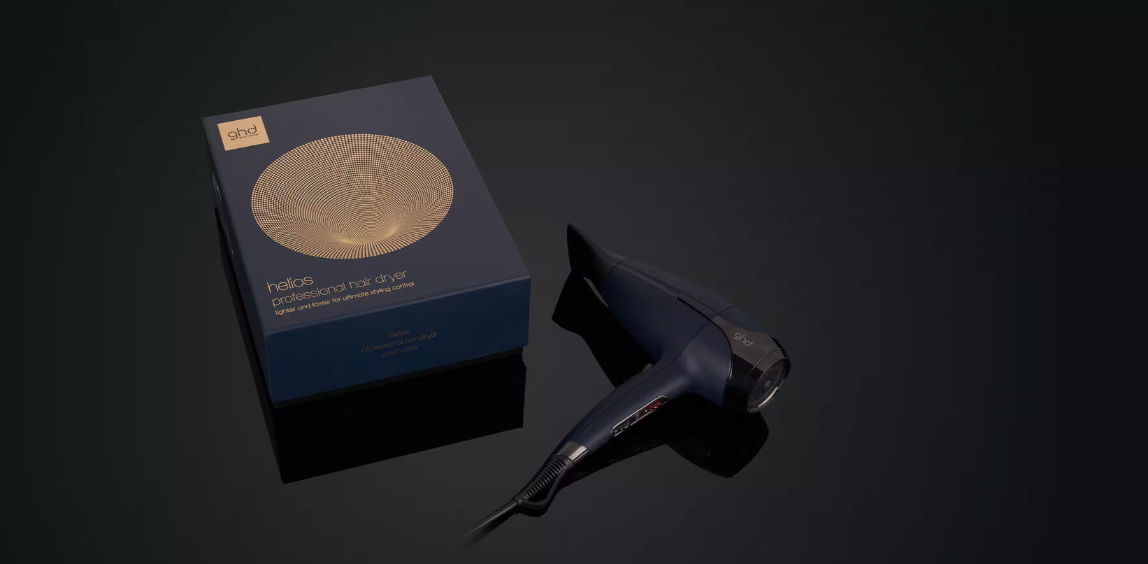 SÈCHE-CHEVEUX PROFESSIONNEL GHD HELIOS - BLEU MARINE