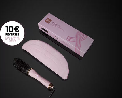 BROSSE SOUFFLANTE DUET BLOWDRY GHD ROSE CLAIR
