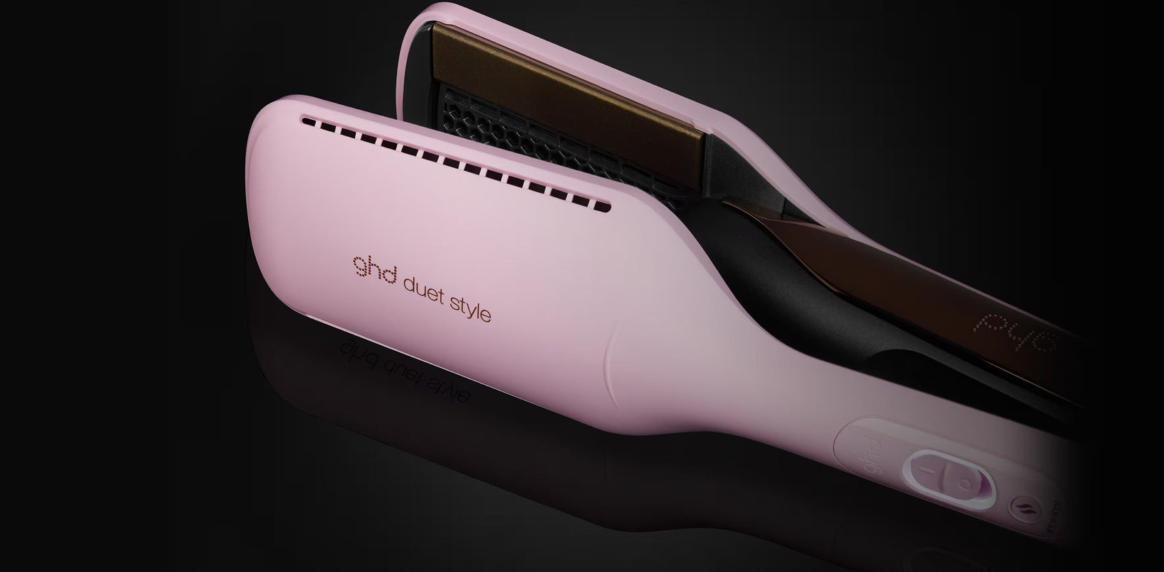 LISSEUR SÉCHANT DUET STYLE GHD ROSE CLAIR
