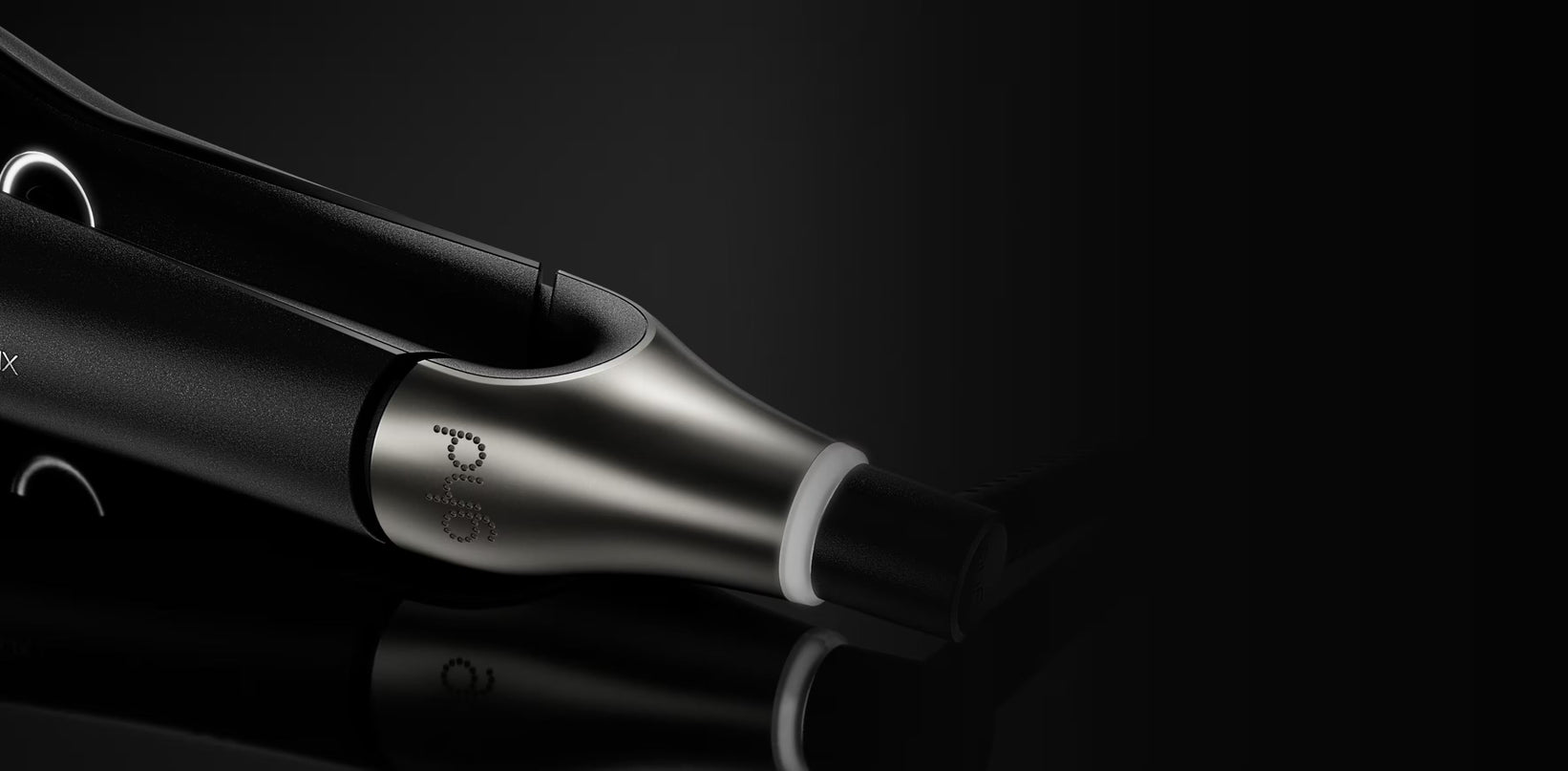 LISSEUR GHD CHRONOS MAX NOIR À PLAQUES LARGES (PLAQUES 43mm)