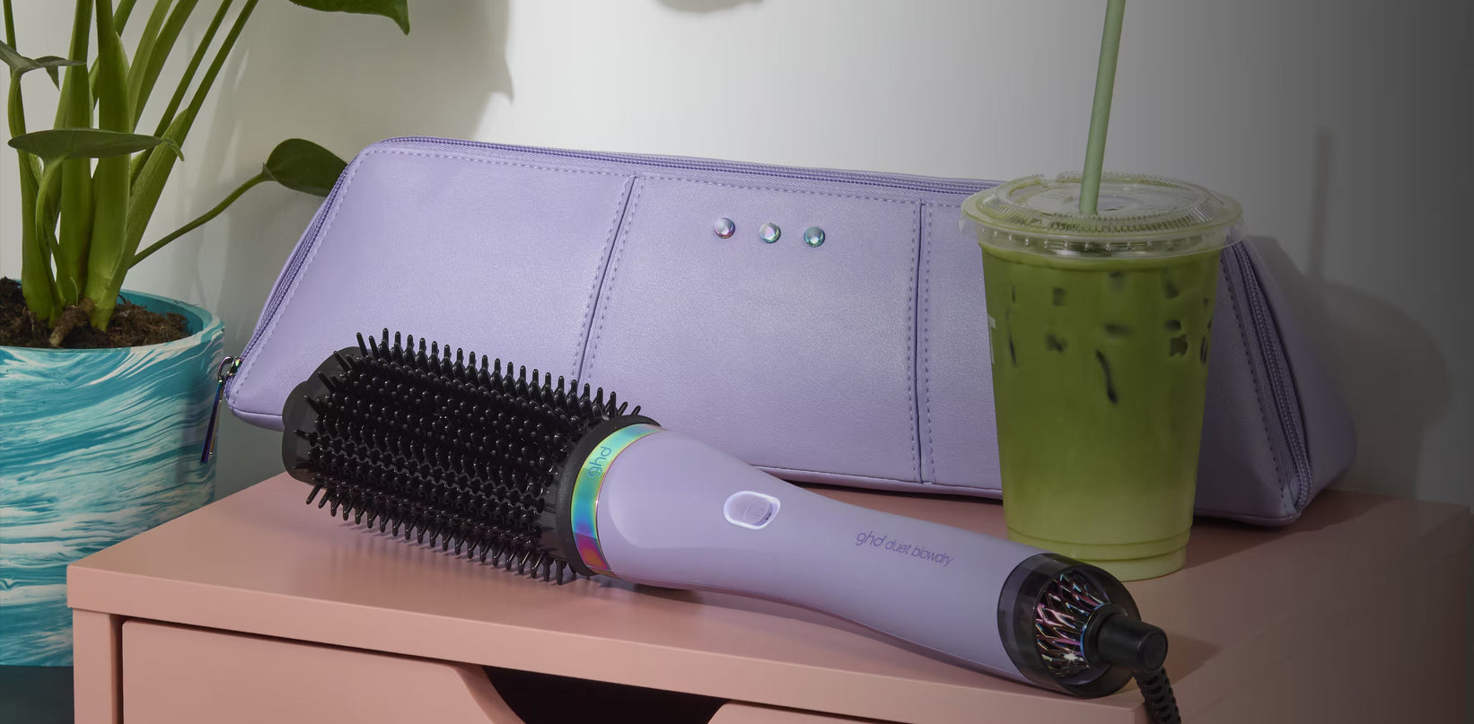 BROSSE SOUFFLANTE DUET BLOWDRY GHD - VIOLET