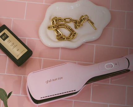 LISSEUR SÉCHANT DUET STYLE GHD ROSE CLAIR