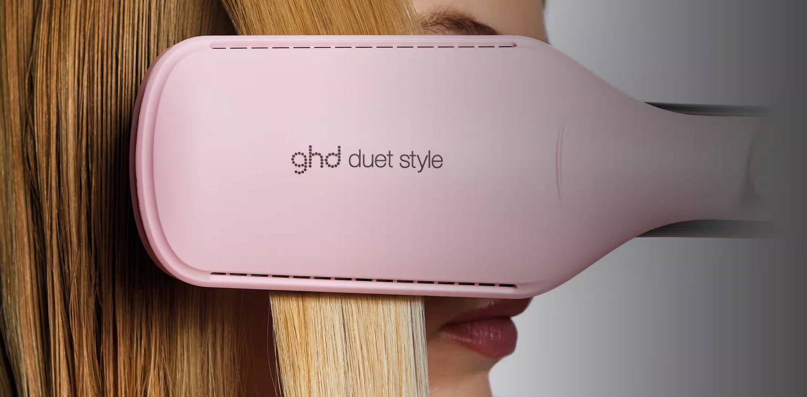LISSEUR SÉCHANT DUET STYLE GHD ROSE CLAIR